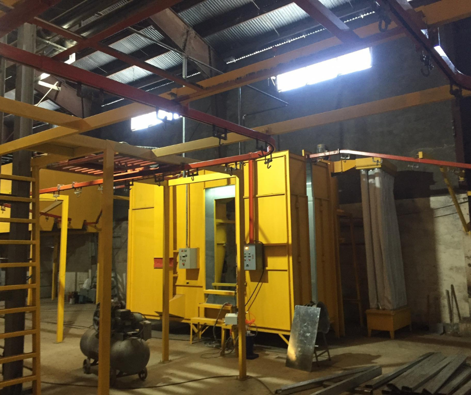 Spray booth